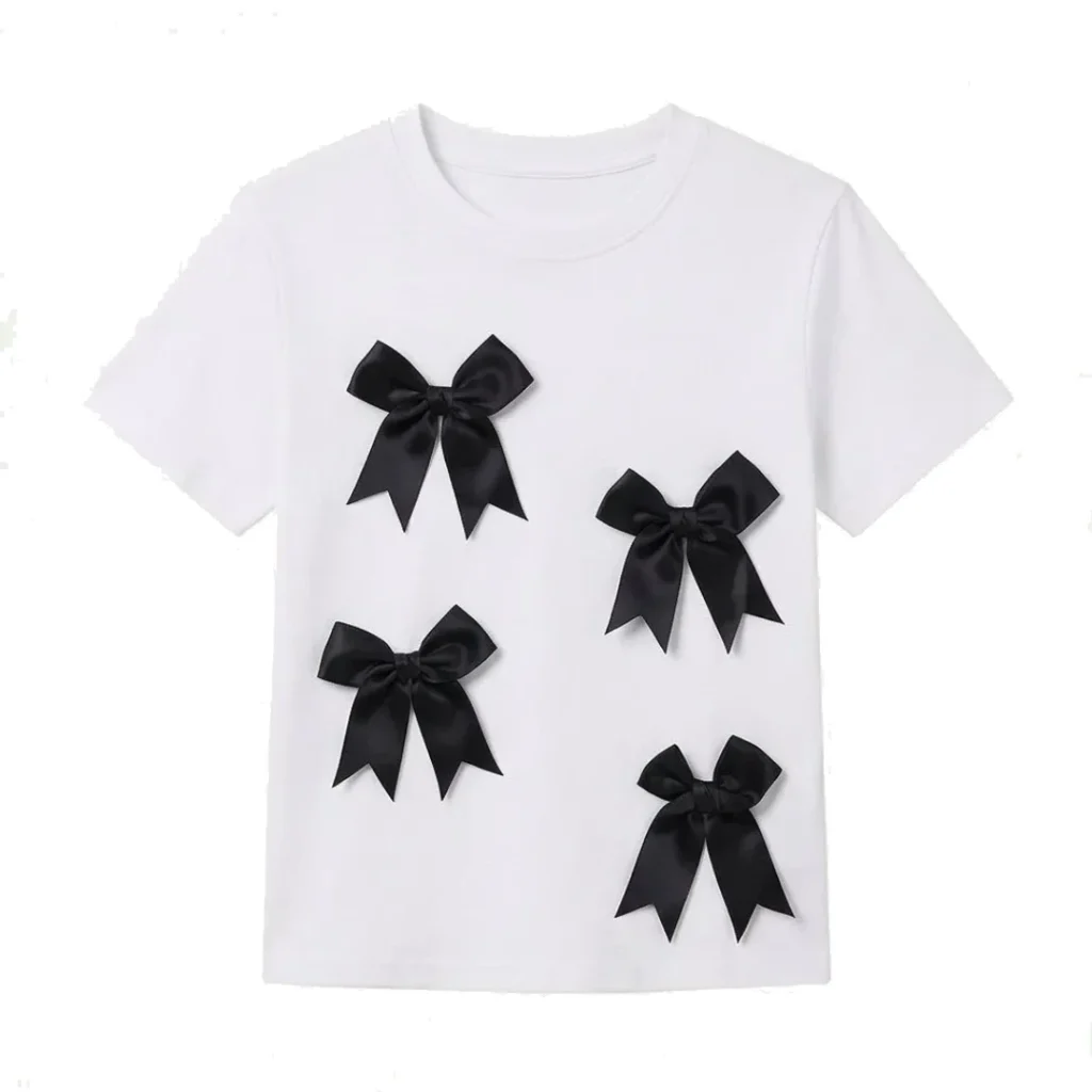Camisa con Listones Blanca 1