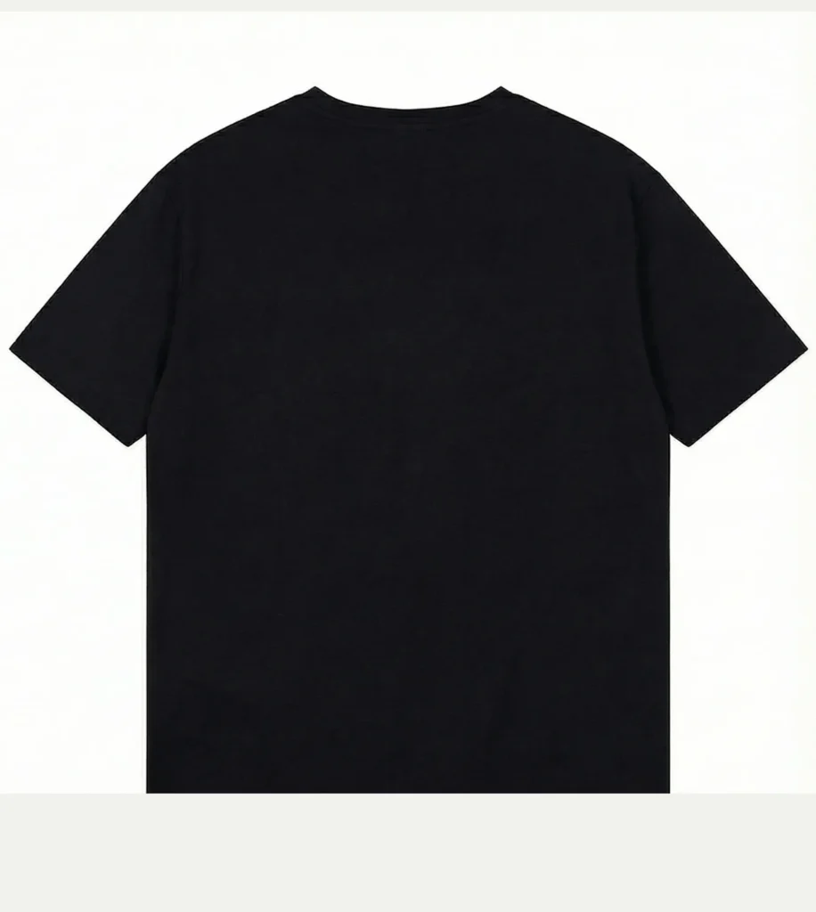 Camiseta con Moño Jean Negra 2
