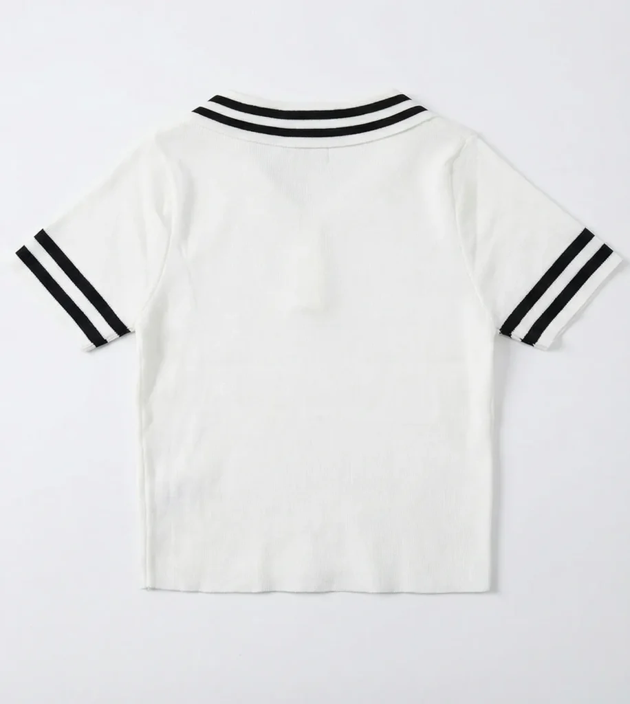 Camiseta de Lana Blanca 2