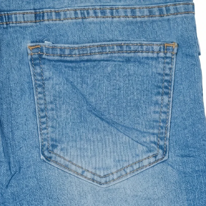 Shorts Azul Claro Doblado - Imagen 5