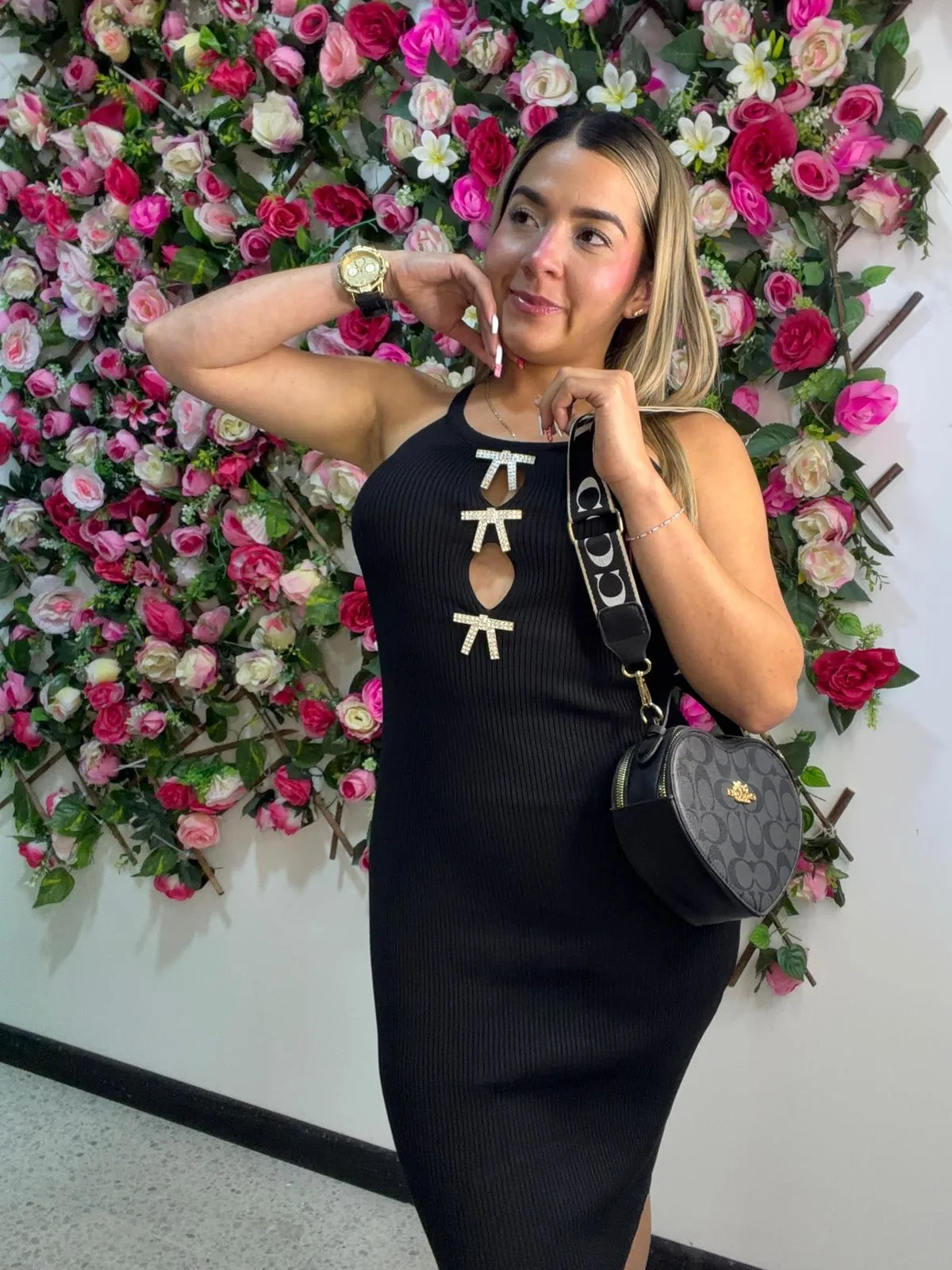 Vestido hilo corbata