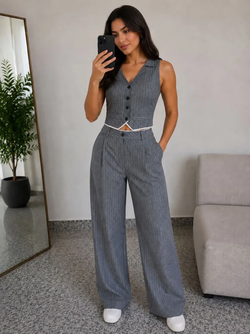 Set elegante chaleco - Imagen 2