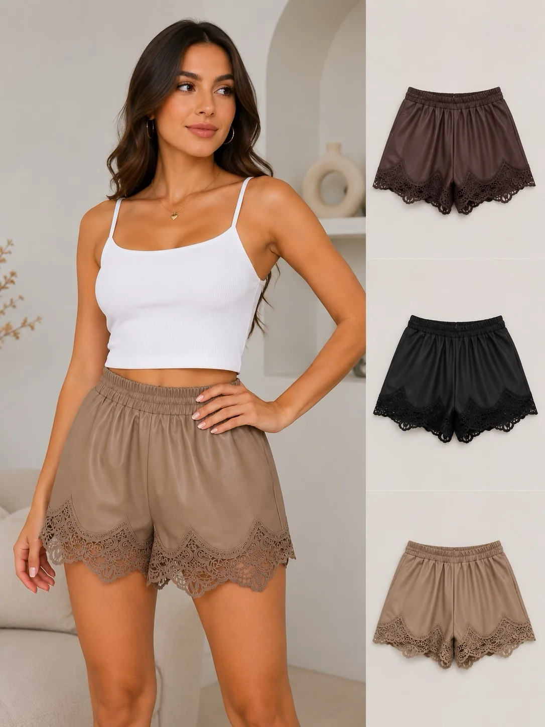 Short cuerina
