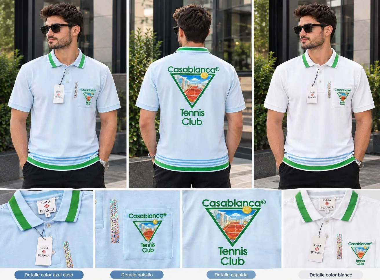 Camiseta polo Casablanca