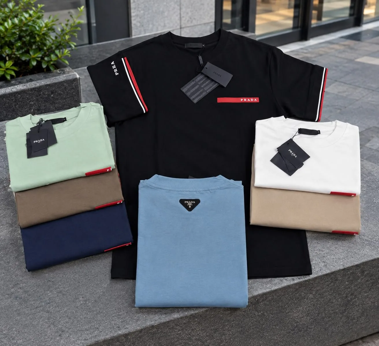 ref 5017 camiseta hombre Prada