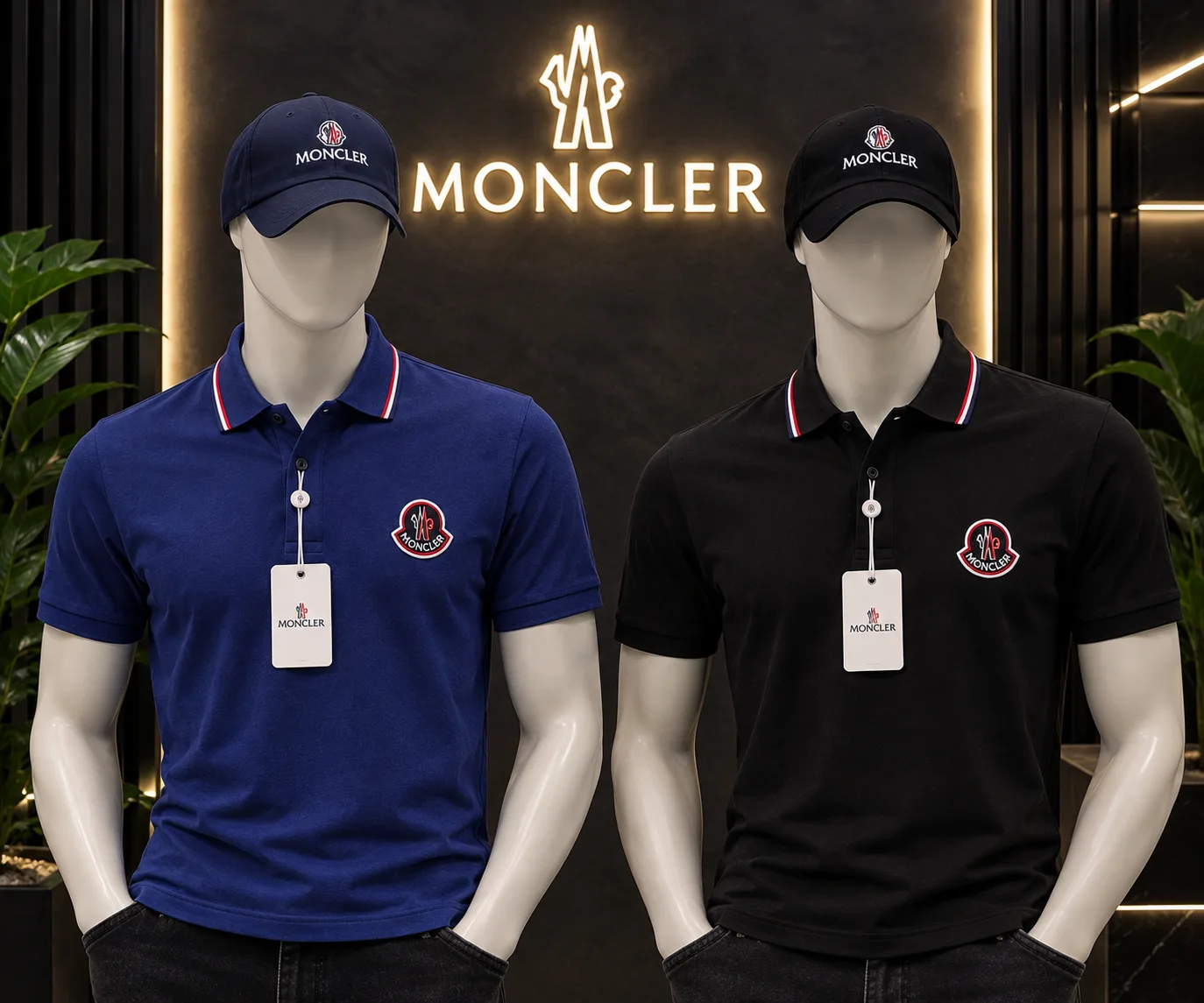 ref 1414 camiseta polo Moncler