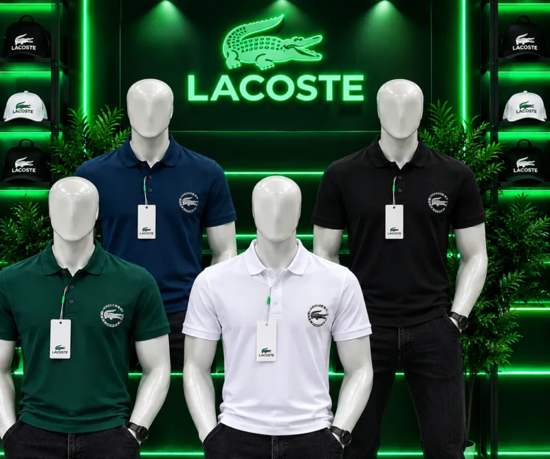 ref 1411 camiseta polo Lacoste Logo Iz