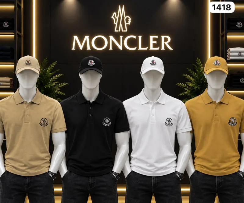 ref 1418 camiseta polo Moncler