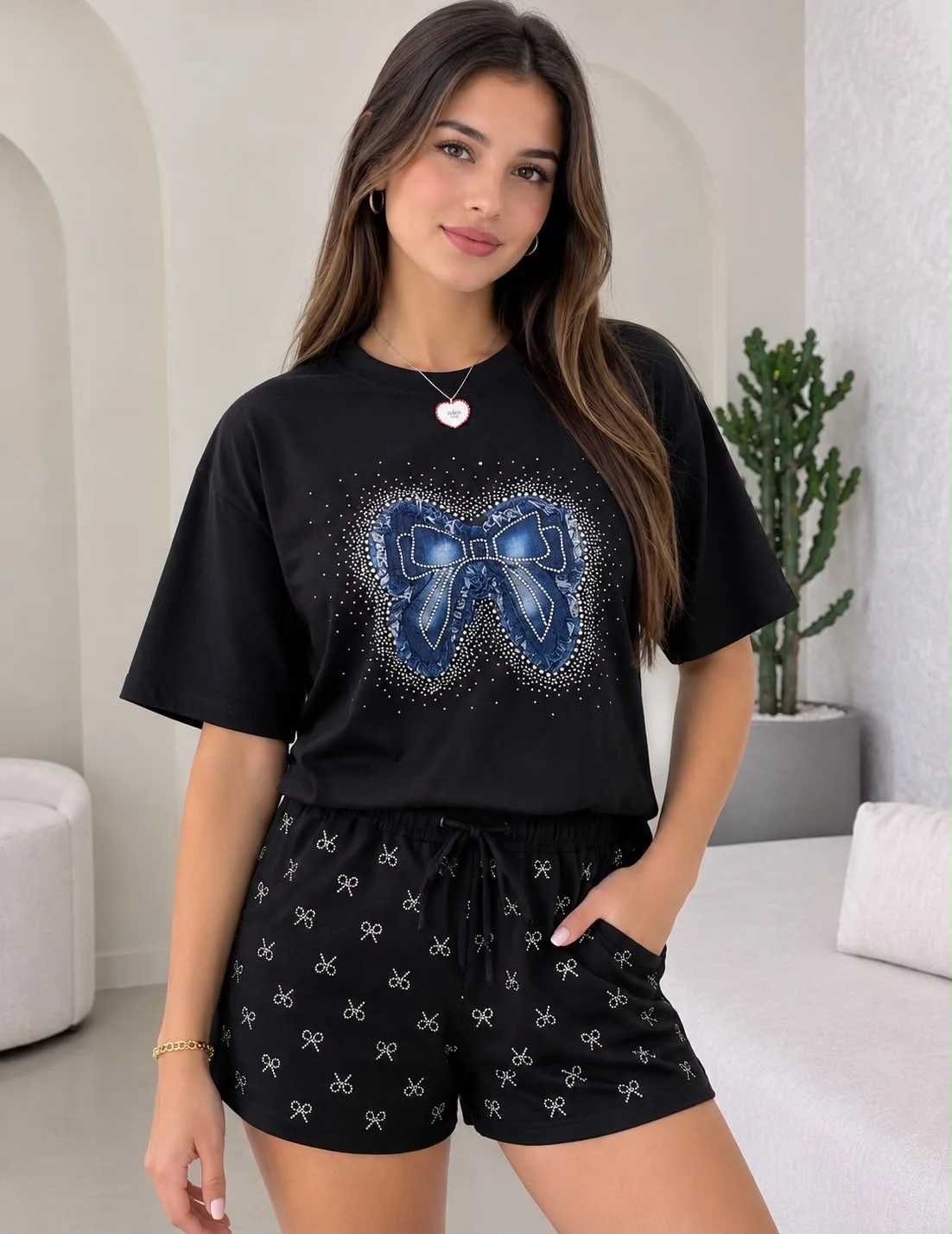 ref 140 conjunto moño