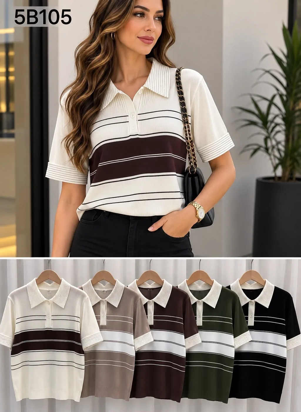 ref 5b105 Blusa hilo