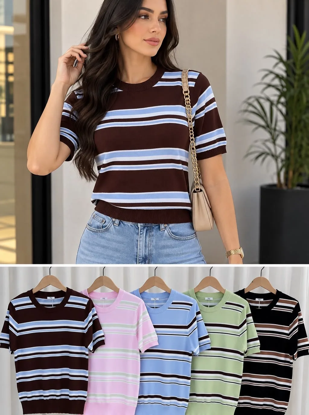ref 5b167 Blusa hilo