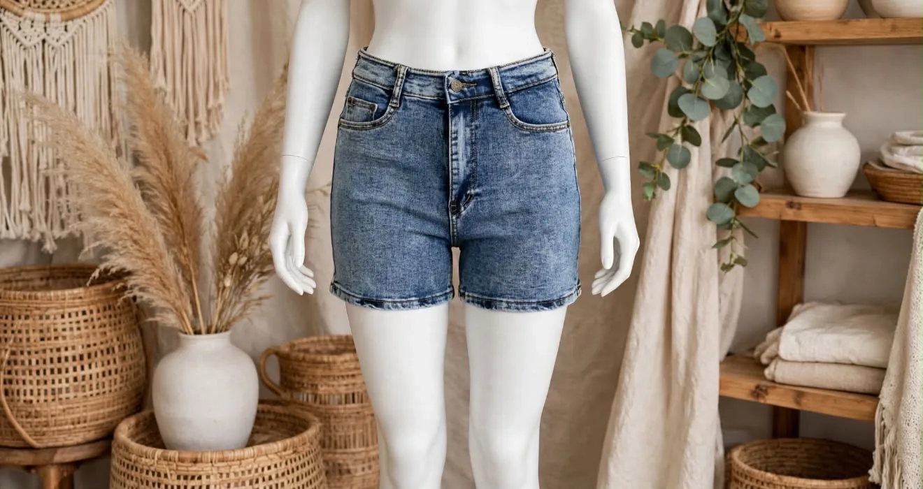 ref 0141 short denim forever