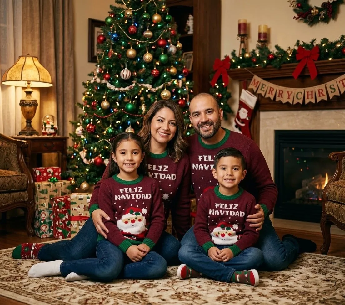 ref 472 buso navideño familiar